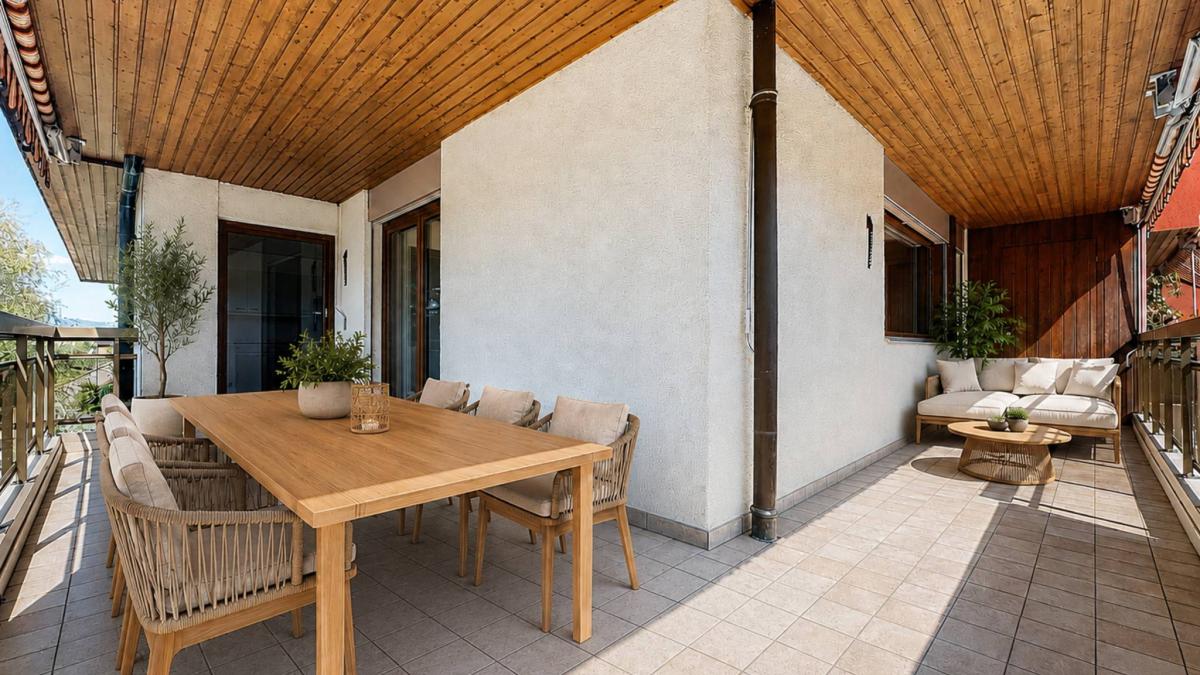 Élégant 4.5 pièces lumineux avec balcon d’angle