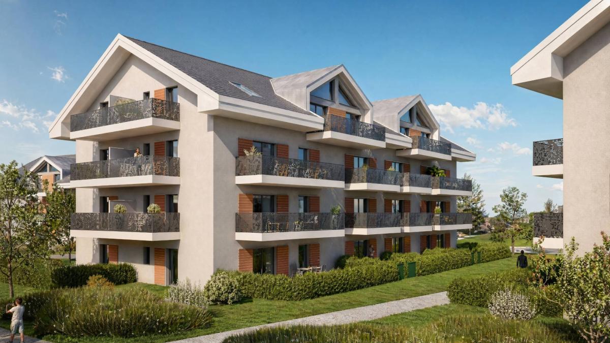 Bourg de Denges – 2.5 pièces neuf avec jardin privatif