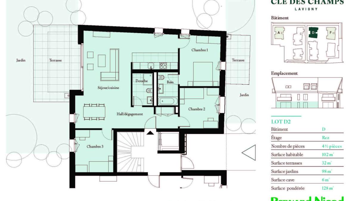 Nouvelle Promotion! Appartements de 3.5 à 5.5 pièces avec terrasses et balcons 