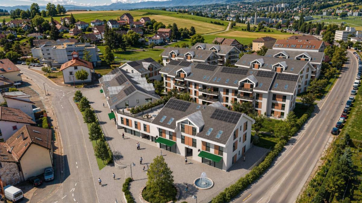 Nouvelle promotion : Appartement de 3.5 pièces avec terrasse et jardin