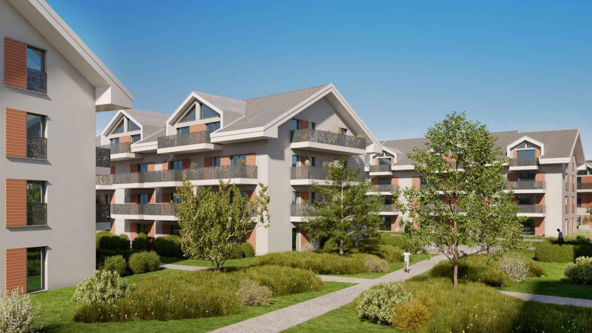 Nouvelle promotion : Appartement de 3.5 pièces avec terrasse et jardin