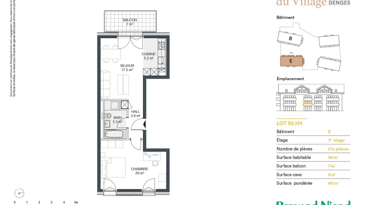 Nouvelle promotion : Appartement de 2.5 pièces avec balcon