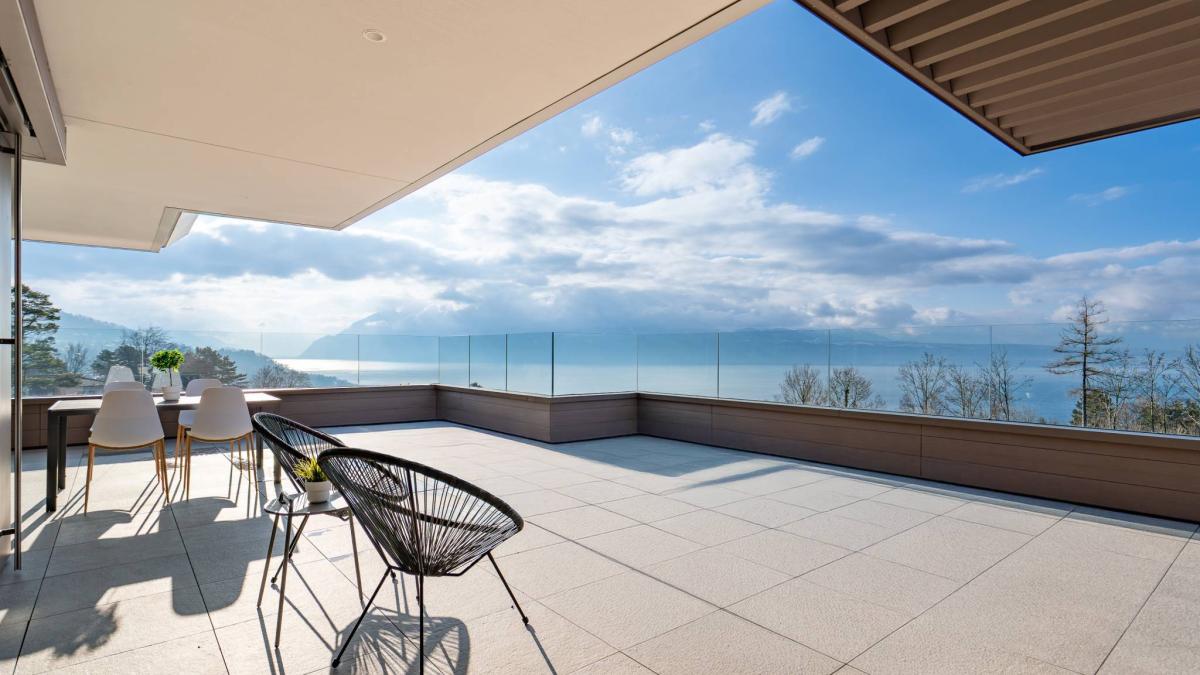 Appartement de 3,5 pièces avec vue sur le lac 