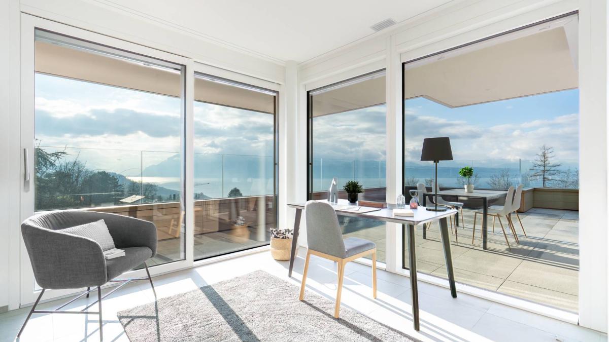 Appartement de 3,5 pièces avec vue sur le lac 