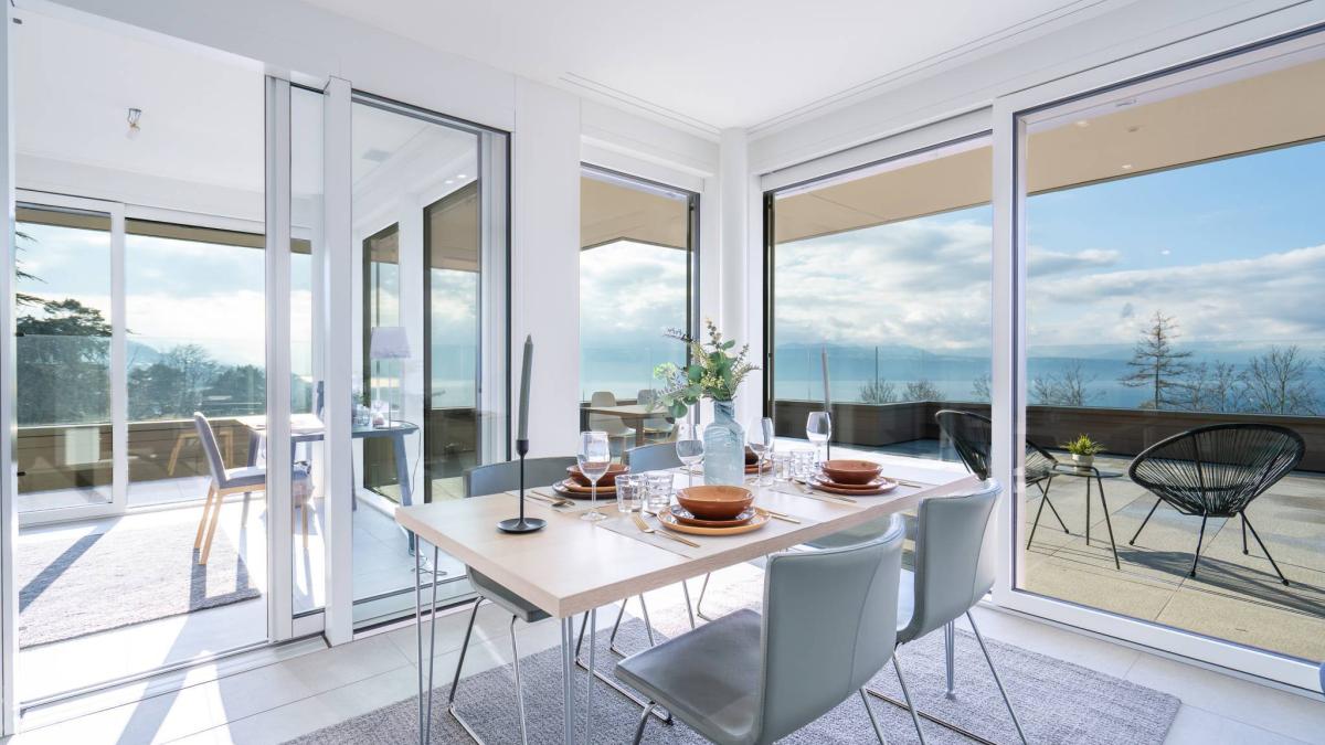 Appartement de 3,5 pièces avec vue sur le lac 