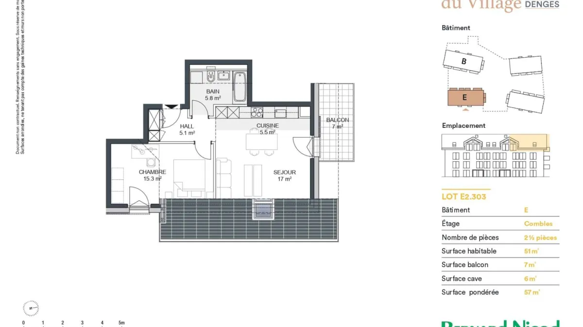 Nouvelle promotion : Appartement de 2.5 pièces avec balcon