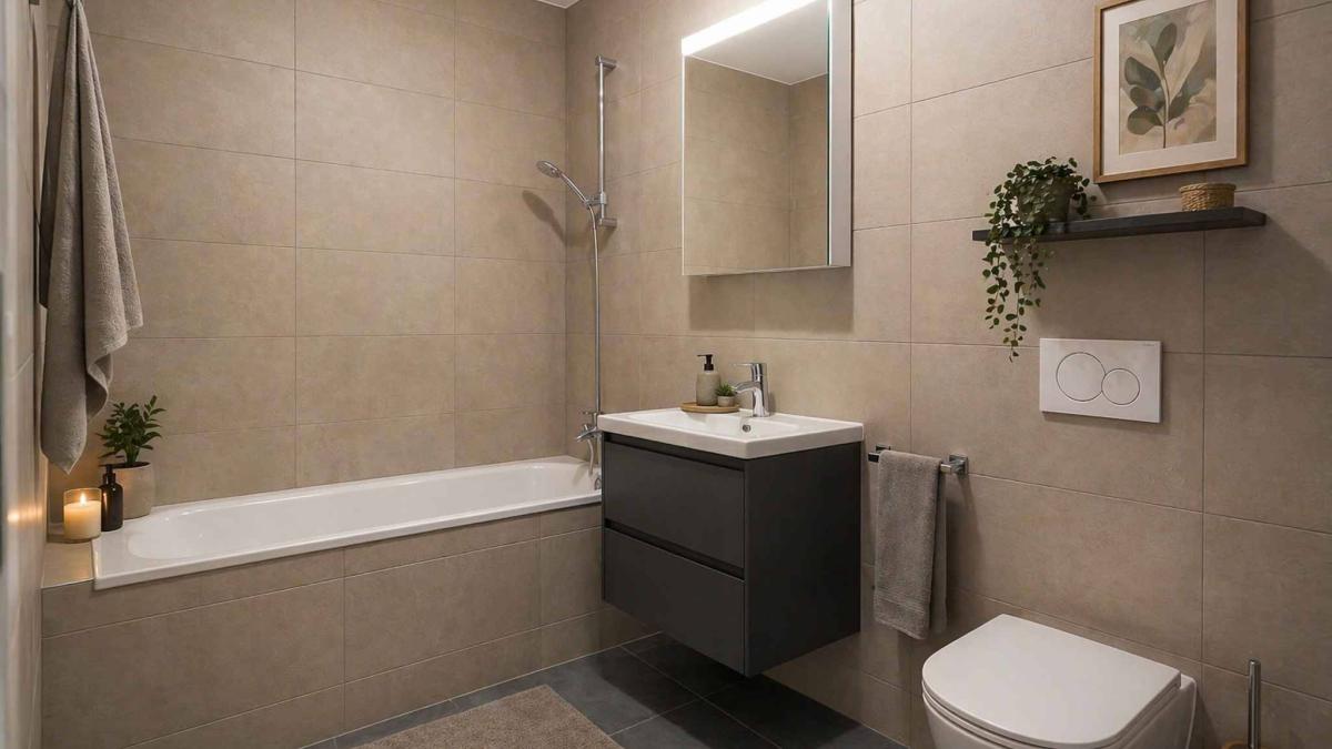 Appartement 3,5 pièces neuf en rez-de-jardin avec terrasse.