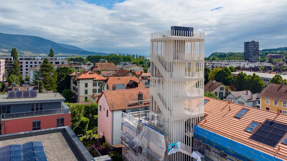 Bureaux exceptionnels dans une tour privative avec vue à 360°