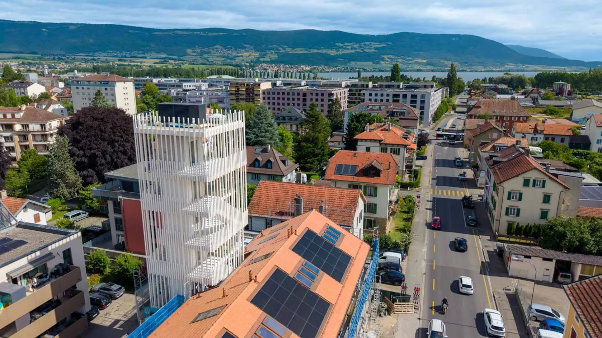 Bureaux exceptionnels dans une tour privative avec vue à 360°