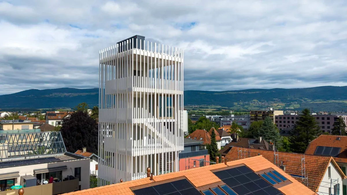 Bureaux exceptionnels dans une tour privative avec vue à 360°