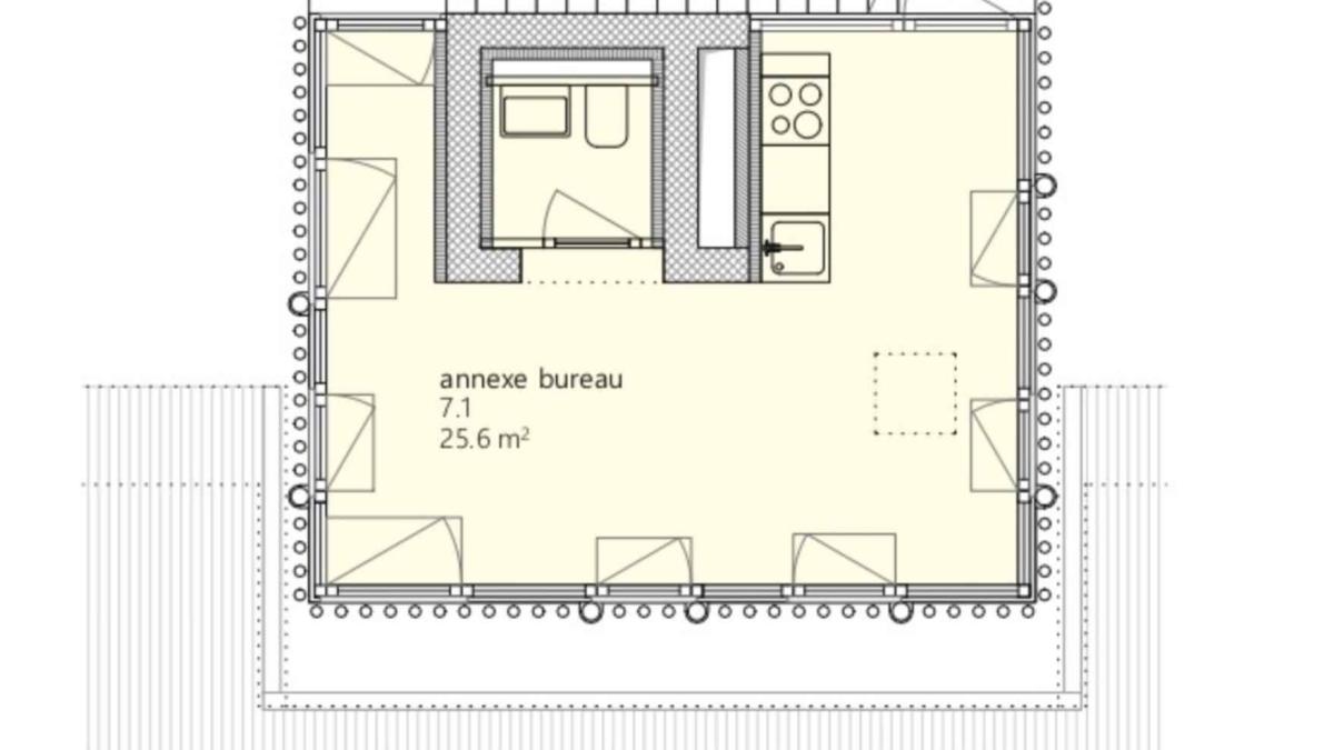 Bureaux exceptionnels dans une tour privative avec vue à 360°