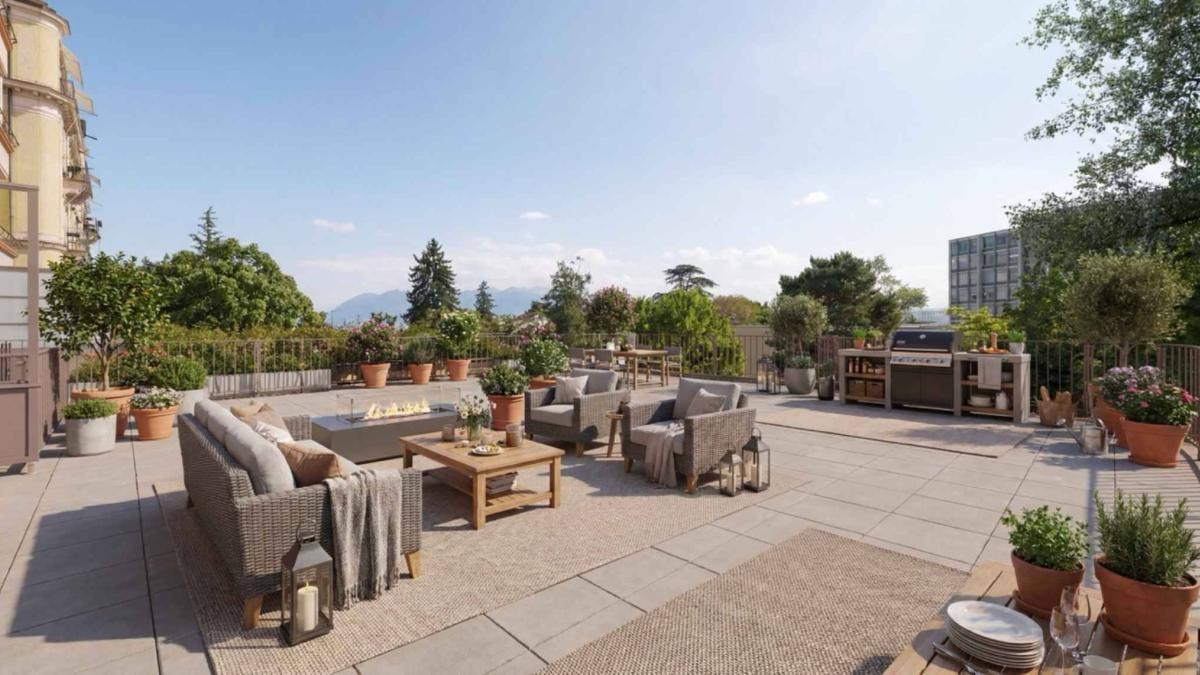 Magnifique appartement de 4.5 pièces avec grande terrasse de 140 m²