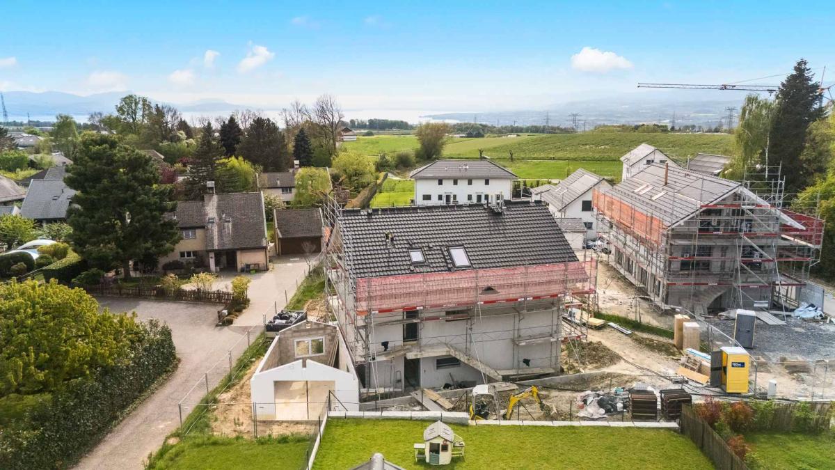Villa contemporaine neuve d’exception  comprenant deux appartements indépendants 