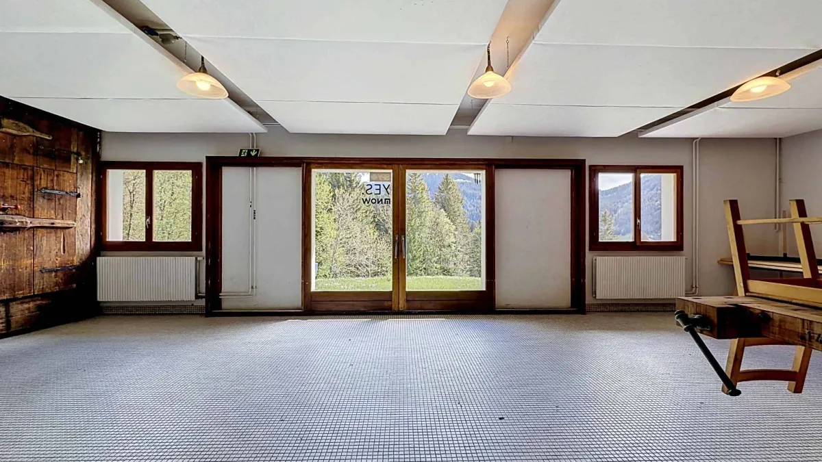 Authentique chalet de montagne avec vaste capacité d’hébergement