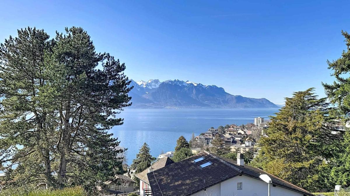 Superbe 3.5 pièces face au Lac avec grand balcon
