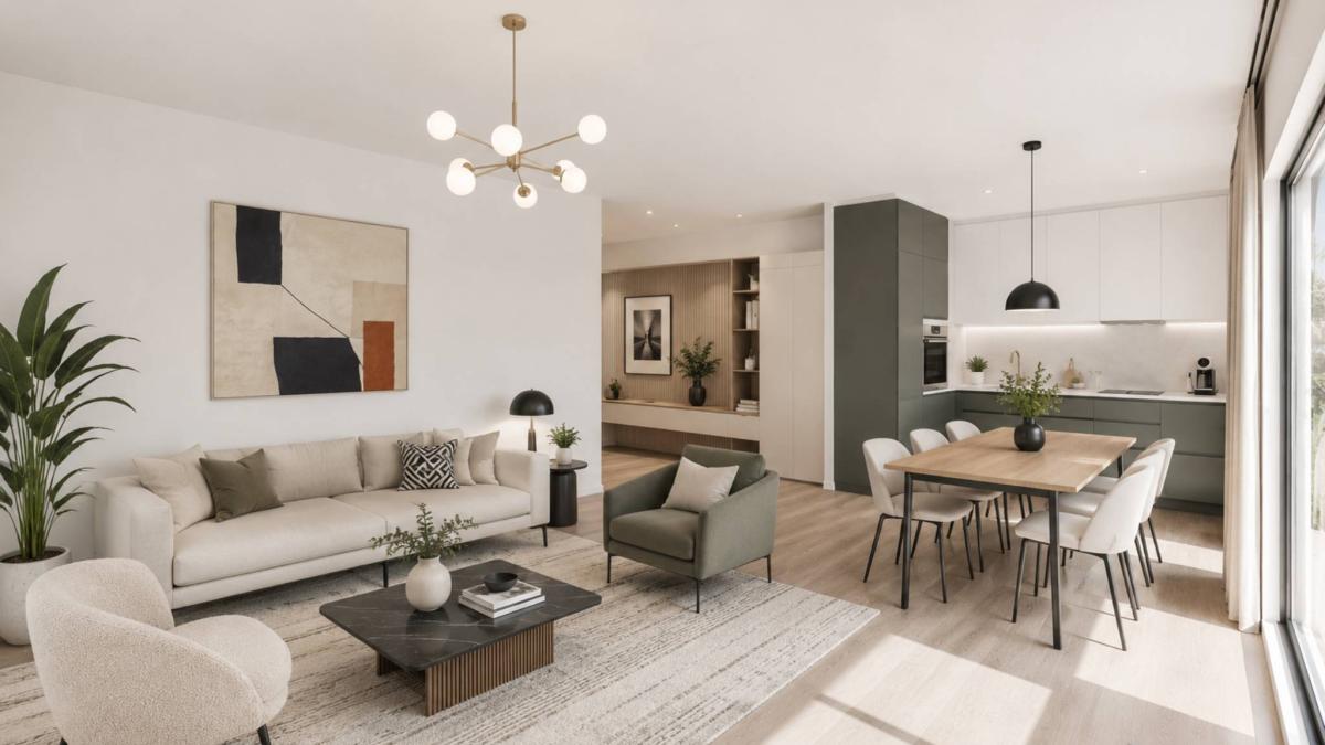 Denges - Appartement 3,5 pièces de 94 m² avec un jardin de 30 m²