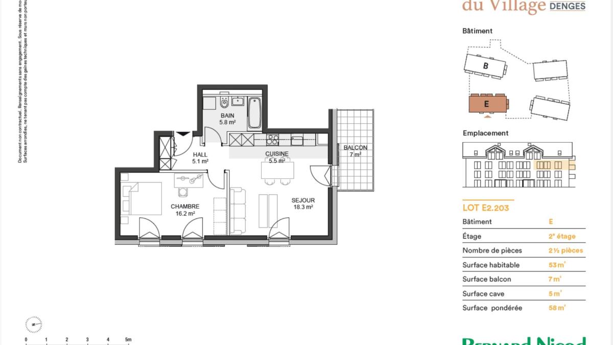 Nouvelle promotion à Denges : Appartements de 2,5 