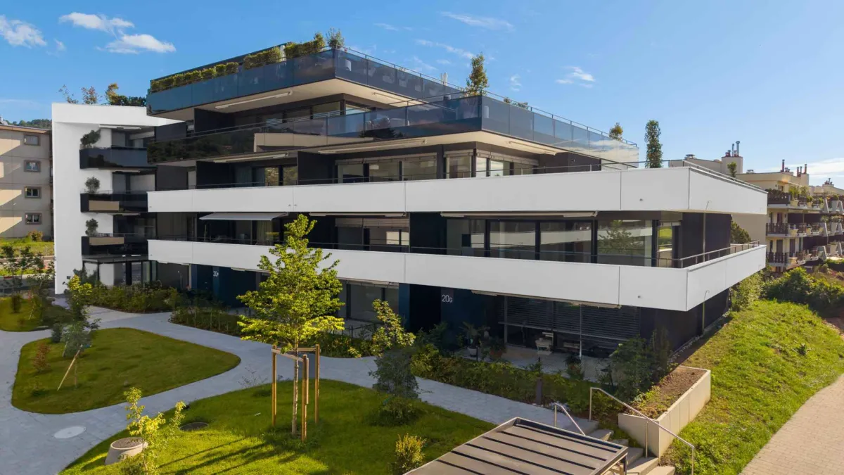 Appartement neuf de 2.5 pièces avec terrasse et jardin privatif