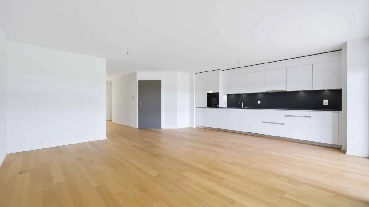 Appartement neuf de 3.5 pièces avec avec doubles espaces extérieurs