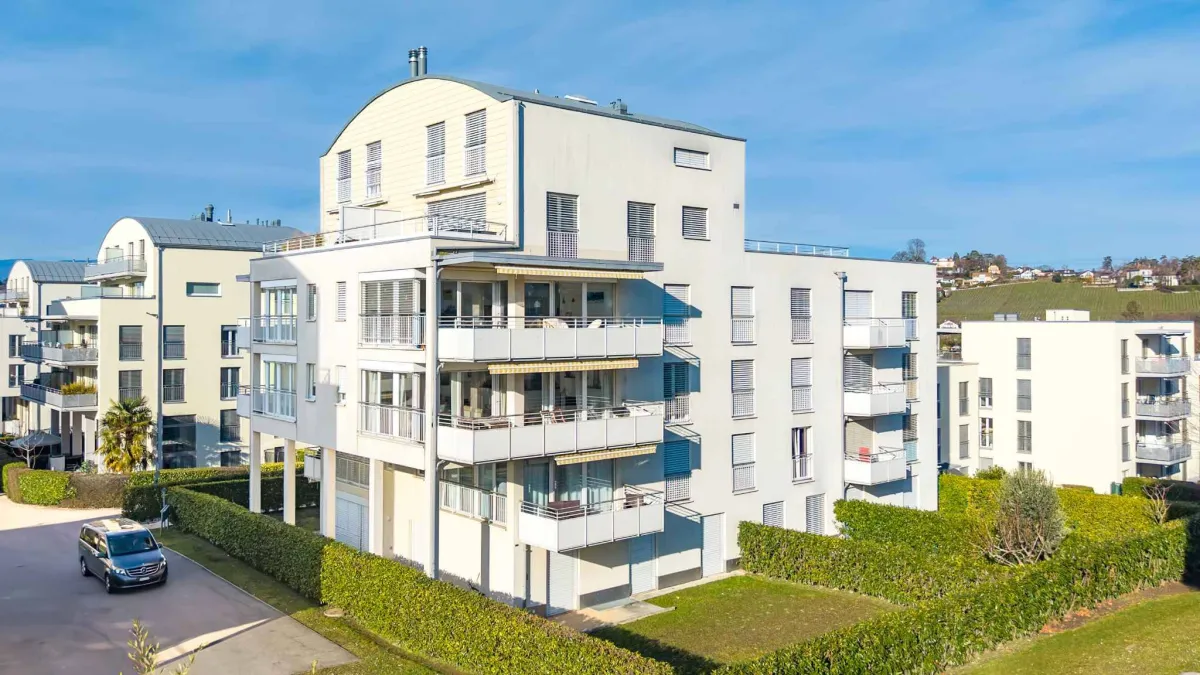 Appartement de 4.5 pièces situé à cinq minutes à pieds du bord du lac 
