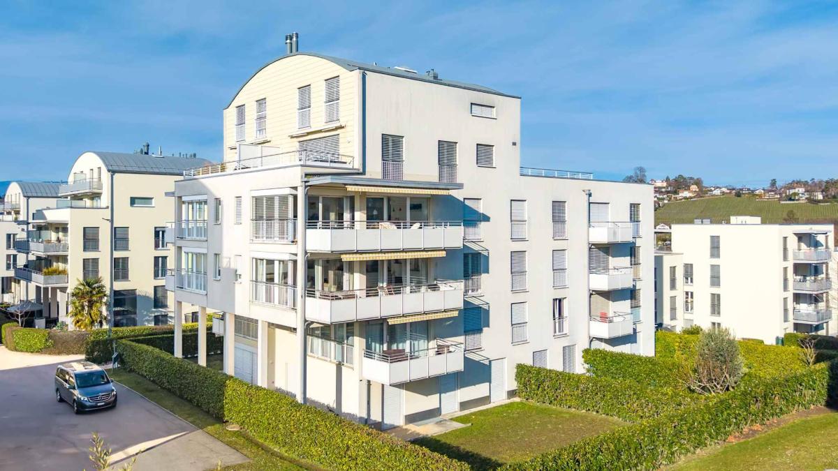 Appartement de 4.5 pièces situé à cinq minutes à pieds du bord du lac 
