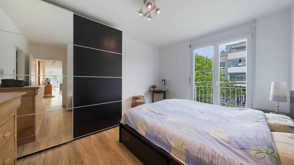 Appartement de 4.5 pièces situé à cinq minutes à pieds du bord du lac 