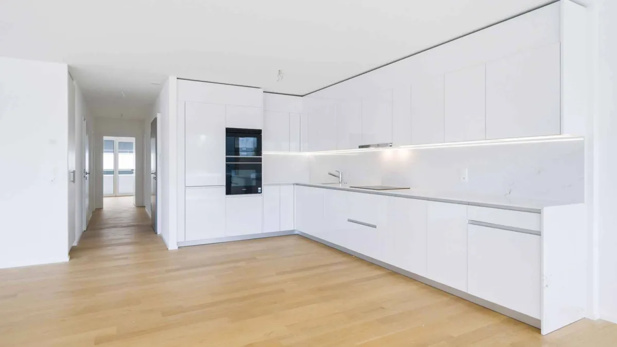 Appartement neuf de standing - 4.5 pièces en angle avec balcon de 76m² - Vue lac