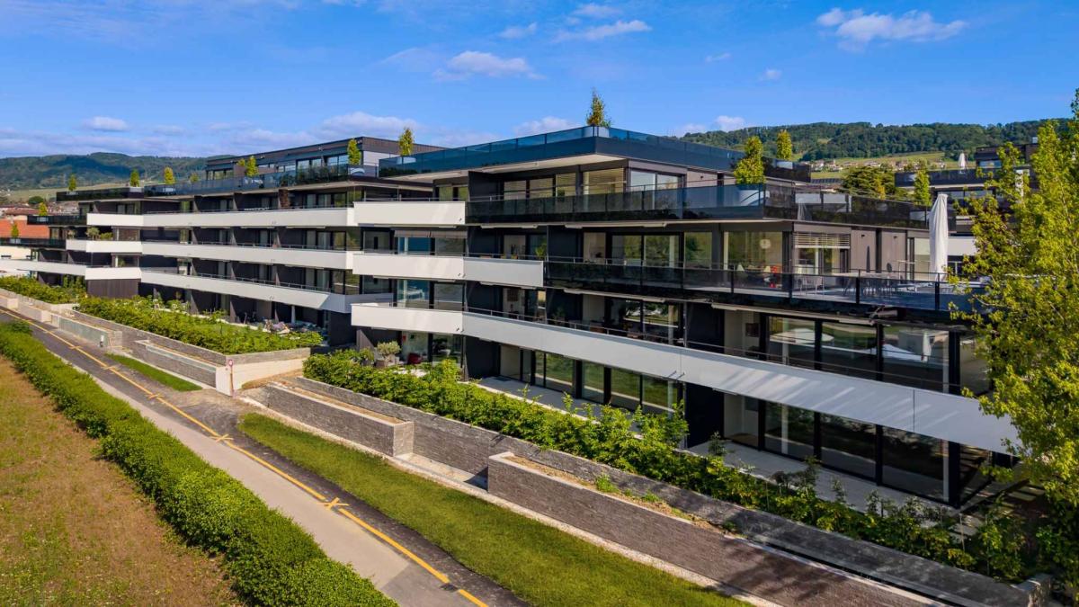 Appartement neuf - 4.5 pièces traversant avec 2 balcons - Vue lac