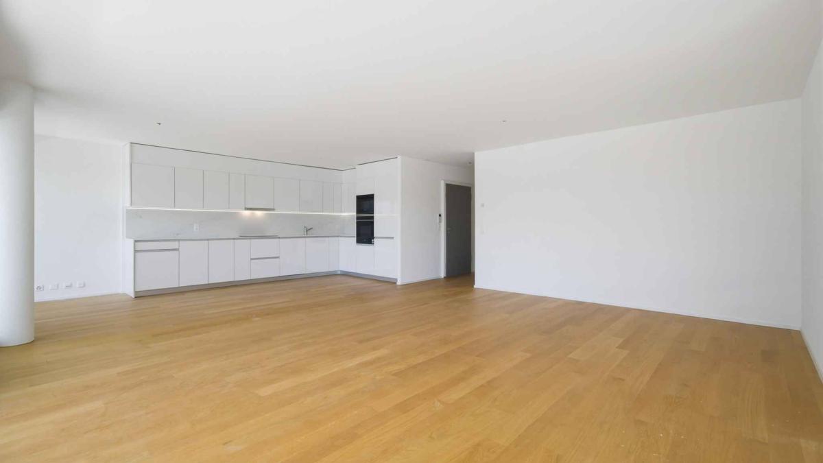 Appartement neuf de standing - 4.5 pièces en angle avec balcon de 76m² - Vue lac