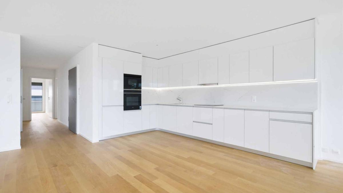 Appartement neuf de standing - 4.5 pièces en angle avec balcon de 76m² - Vue lac