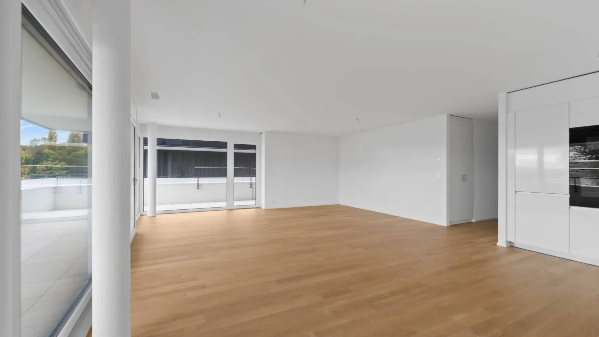 Appartement neuf de standing - 4.5 pièces en angle avec balcon de 76m² - Vue lac