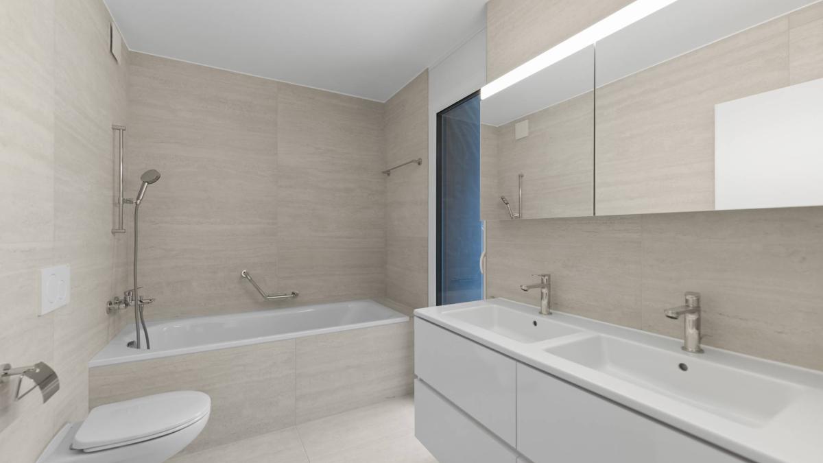 Appartement neuf de standing - 4.5 pièces en angle avec balcon de 76m² - Vue lac