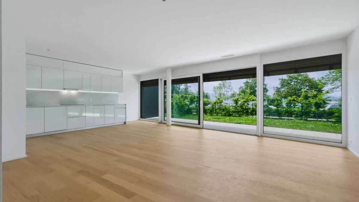 Appartement neuf de 3.5 pièces avec terrasse et jardin privatif