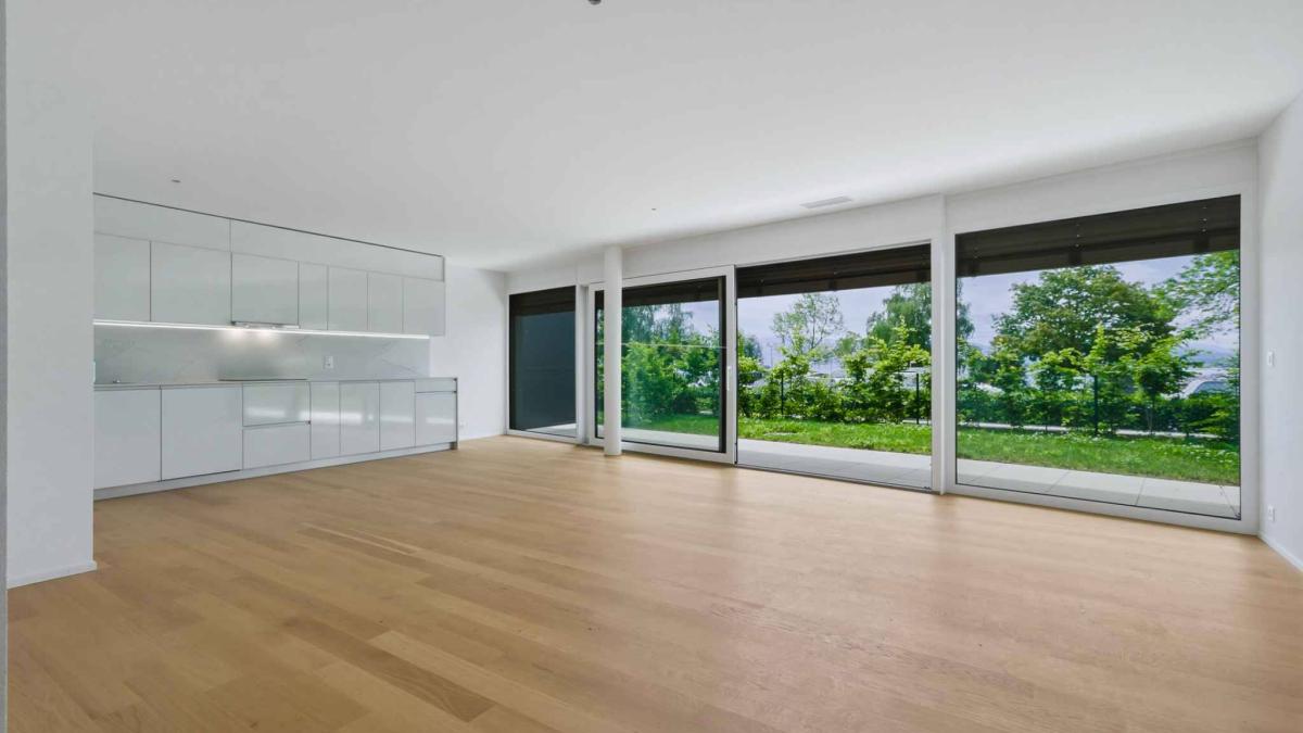 Appartement neuf de 3.5 pièces avec terrasse et jardin privatif