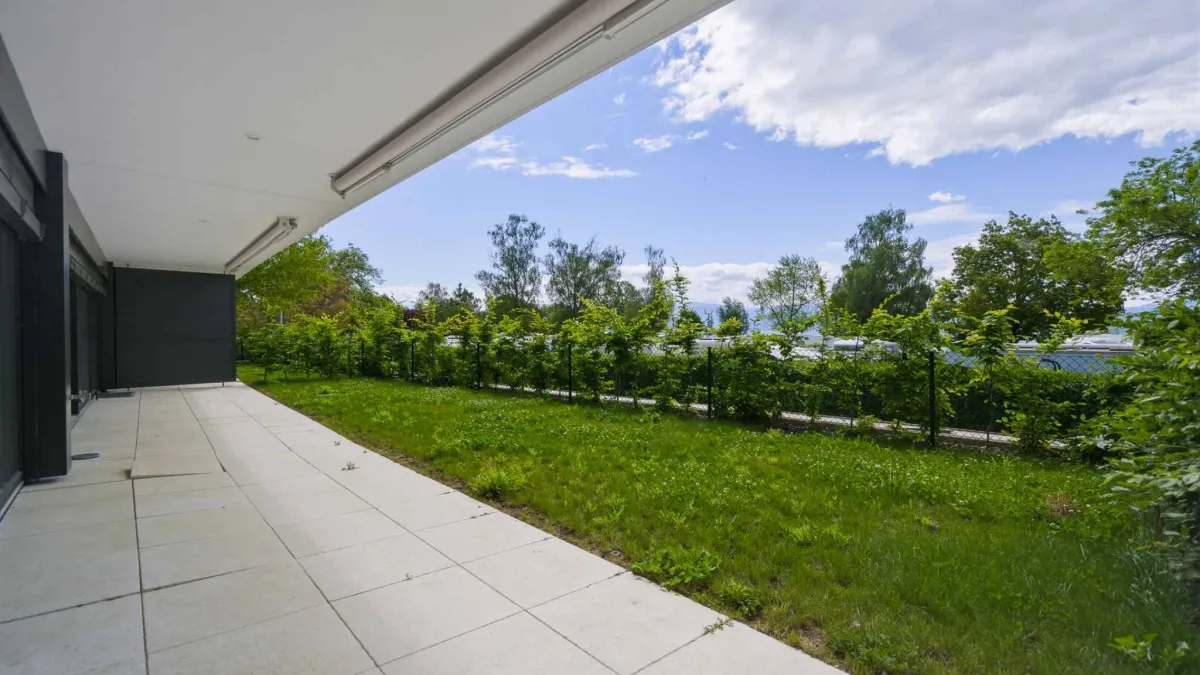 Appartement neuf de 3.5 pièces avec terrasse et jardin privatif