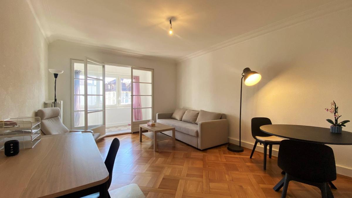 Spacieux 2.5 pièces au coeur de Lausanne