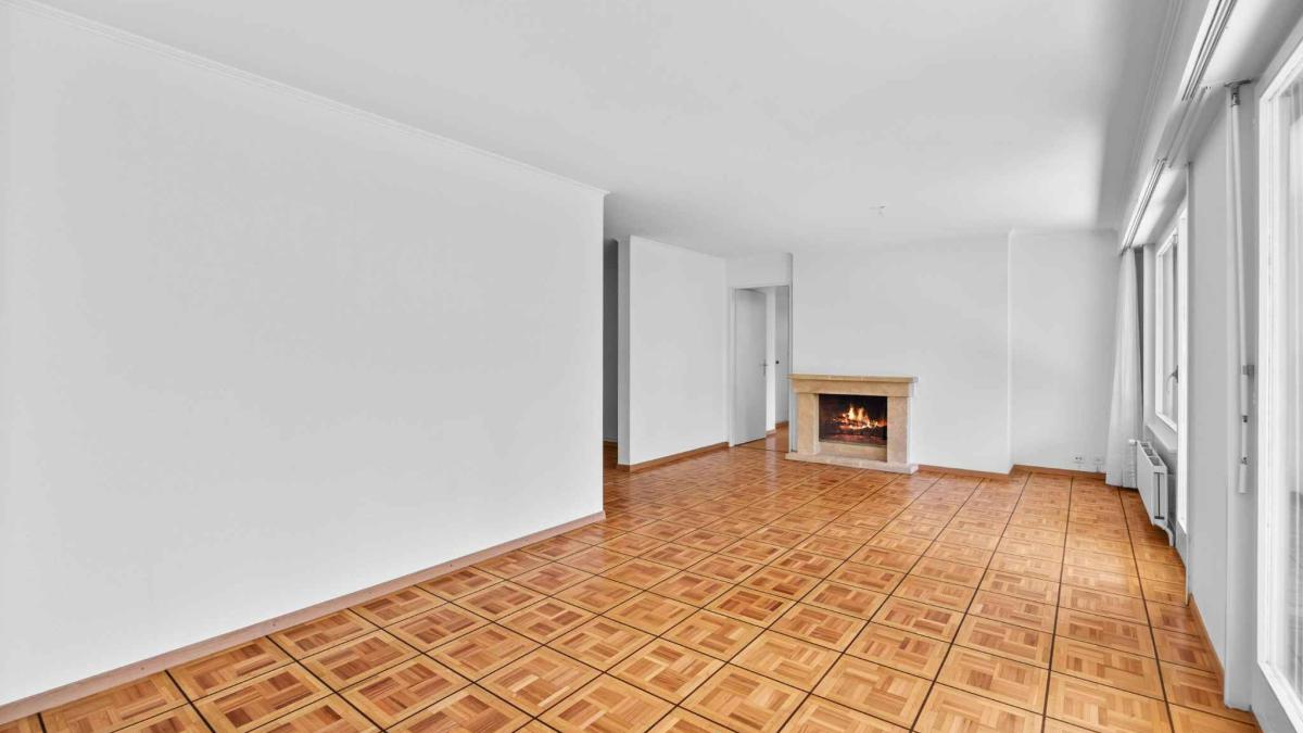 Appartement spacieux de 4,5 pièces avec jardin à Pully