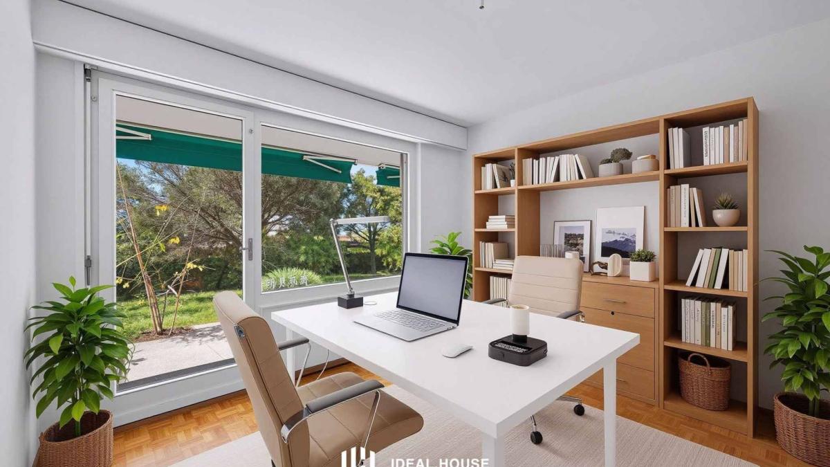Appartement spacieux de 4,5 pièces avec jardin à Pully