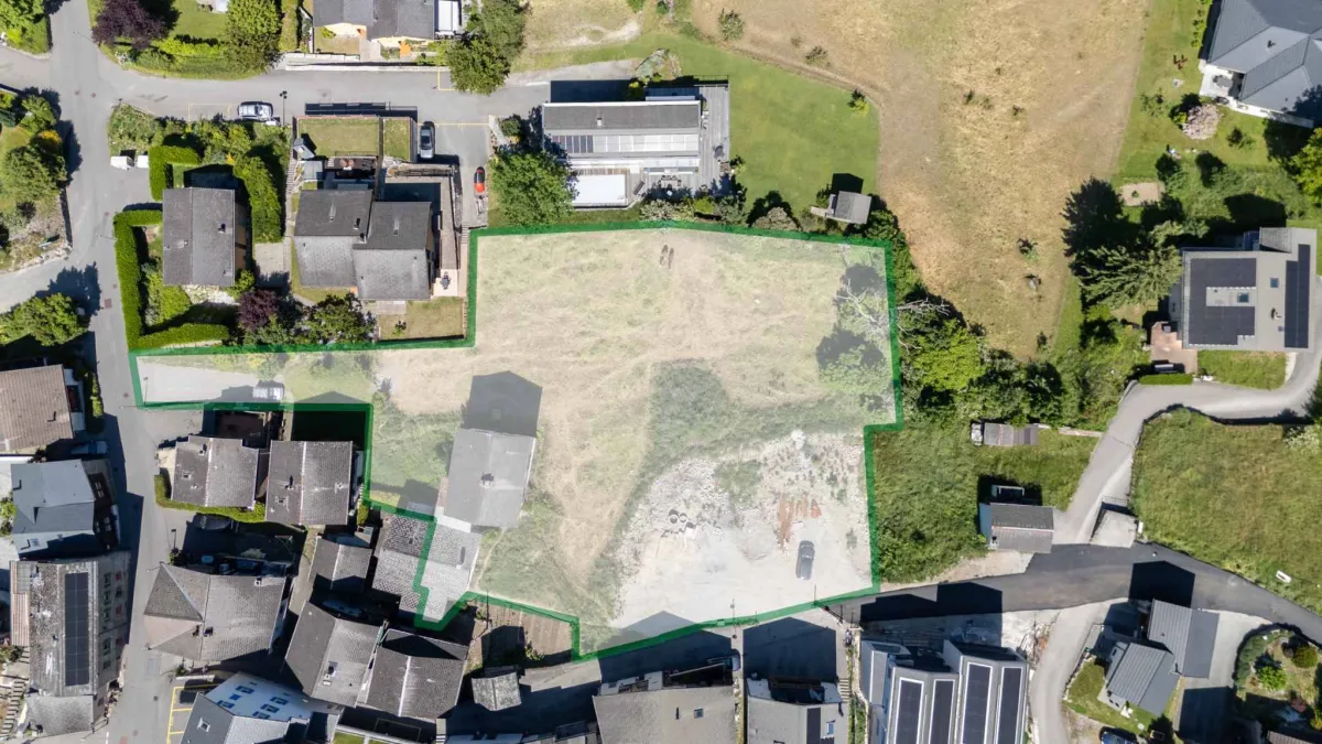 3 parcelles à construire - emplacement idéal pour un projet immobilier! 