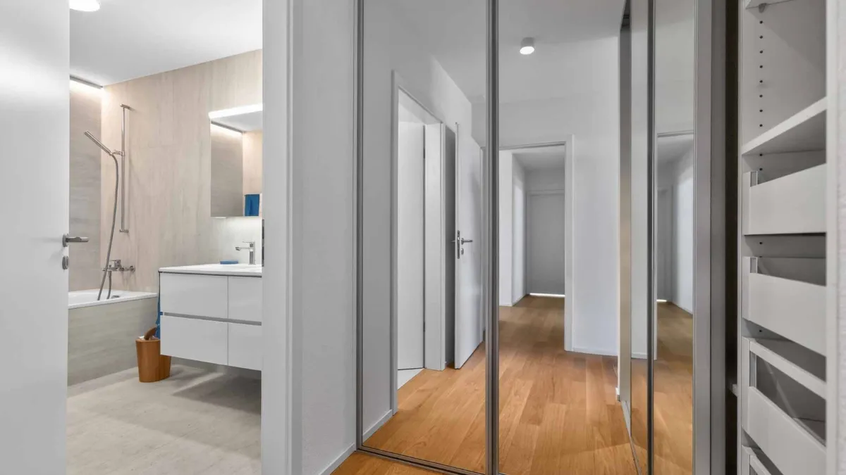 Appartement neuf en angle de 5.5 pièces avec terrasse de 200m² - Vue lac Léman
