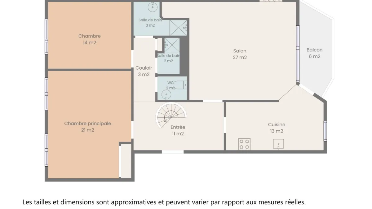 Magnifique appartement de 6.5 pièces avec balcon