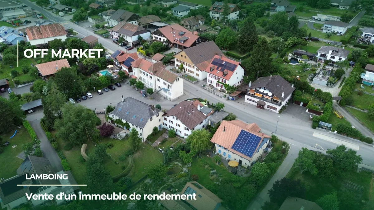Immeuble à vendre à Lamboing
