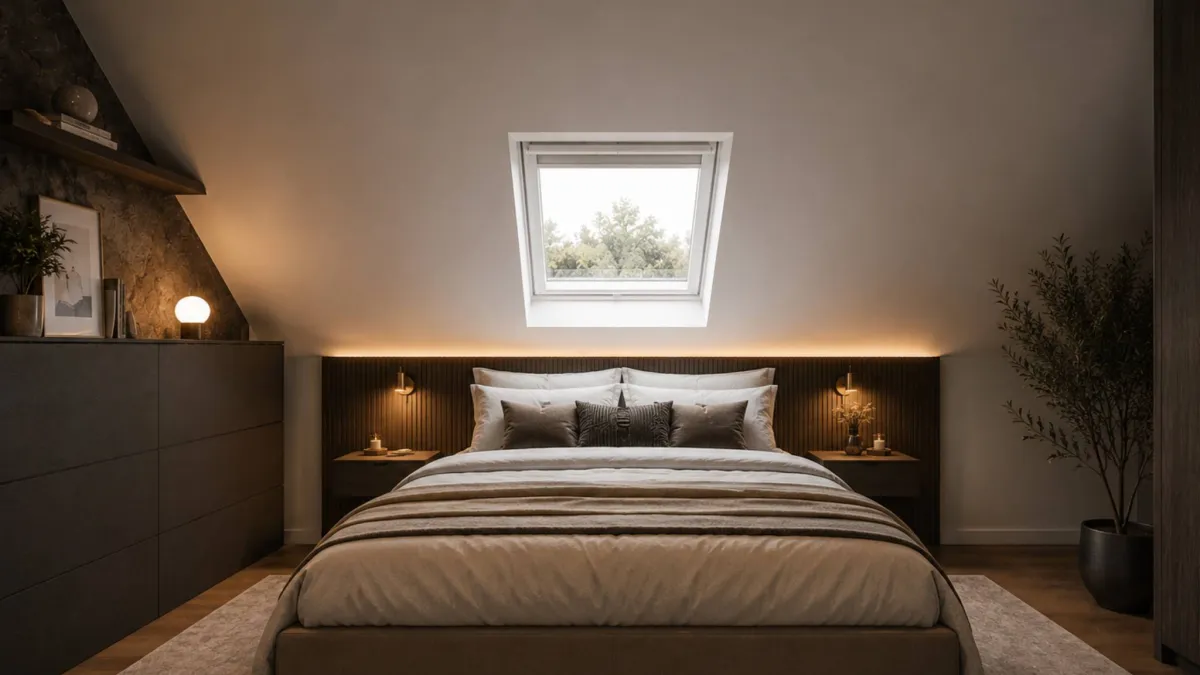 Appartement de 3,5 pièces en attique avec ascenseur et grande terrasse privative