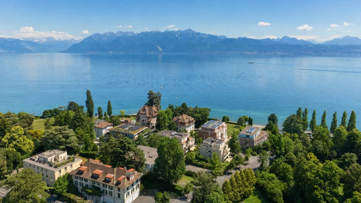 Exclusivité : Splendide appartement de 156 m² avec vue sur le lac 