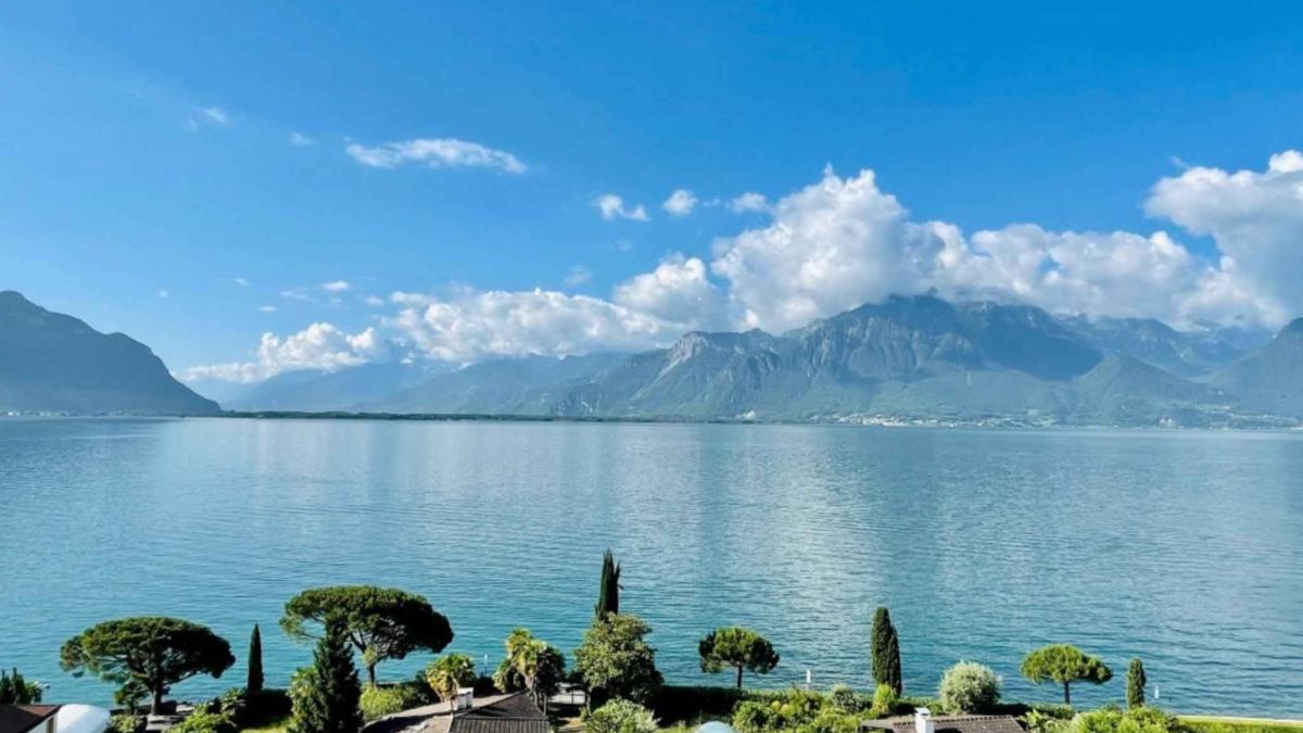 Appartement de 3.5 pièces en plein centre de Clarens avec une vue panoramique imprenable 