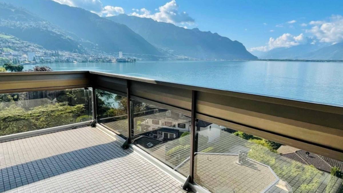 Appartement de 3.5 pièces en plein centre de Clarens avec une vue panoramique imprenable 