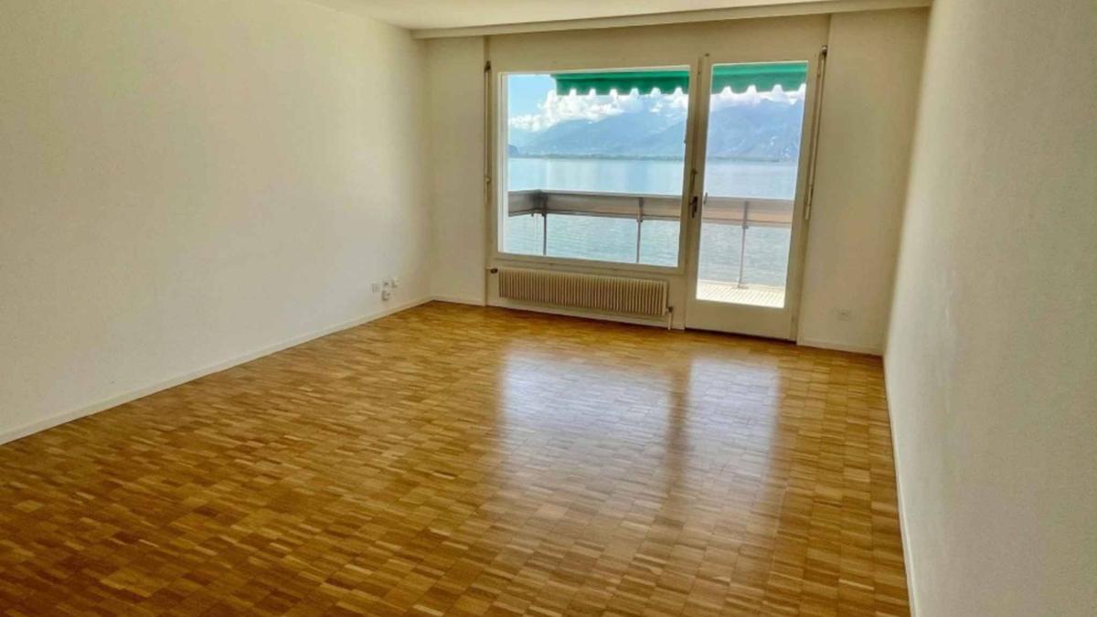 Appartement de 3.5 pièces en plein centre de Clarens avec une vue panoramique imprenable 