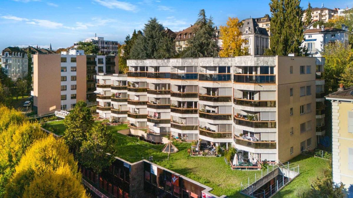 Bel appartement de 2,5 pièces avec balcon exposé plein sud.