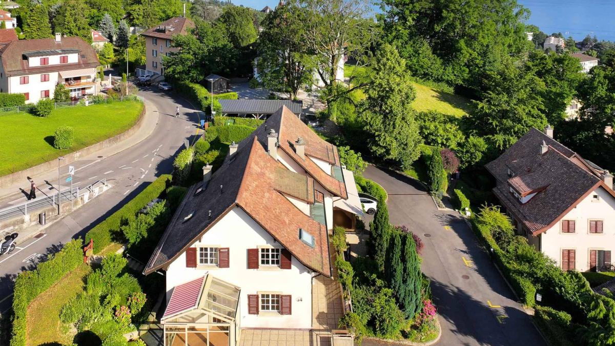 Villa mitoyenne 7.5 pièces avec vue lac à Lausanne-Chailly - Disponible de suite