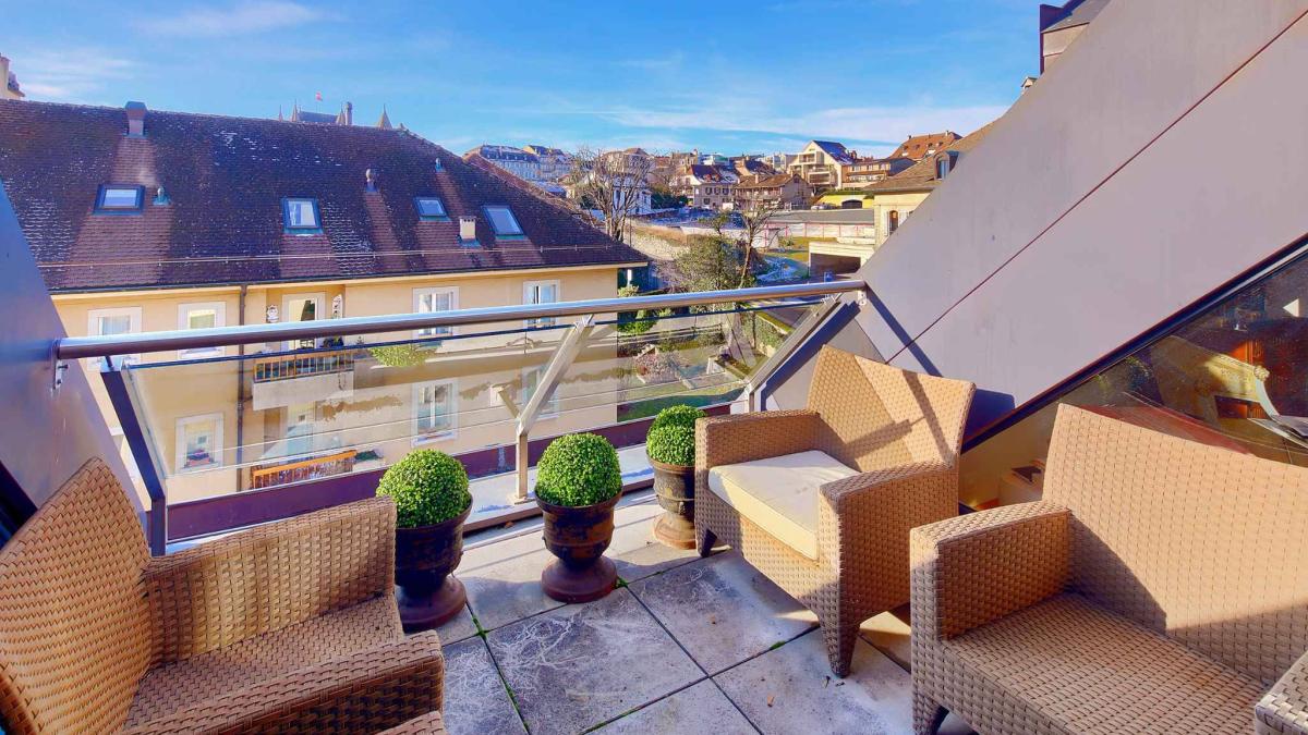 Magnifique appartement duplex de 5.5 pièces en attique
